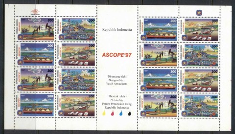 Indonesia-1997-ASCOPE-Asian-Council-on-Petroleum-sheetlet-MUH