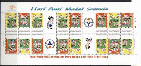 Indonesia-1998-Anti-Drug-Abuse-Trafficing-folded-sheetlet-MUH