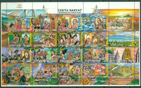 Indonesia-1998-Indonesian-Folktales-sheet-MUH-XL