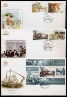 Indonesia-2003-Tourism-3x-FDC