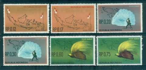 Indonesia-West-Irian-1963-Liberation-of-West-New-Guinea-MLH-lot82540