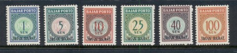 Indonesia-West-Irian-1968-Postage-Dues-MUH