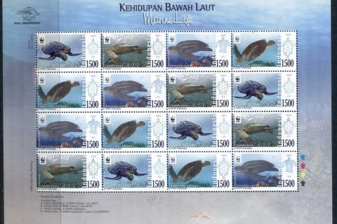Indonesia-2010 WWF marine Life Turtles MS