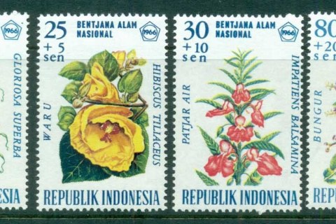 Indonesia-1966-Flowers