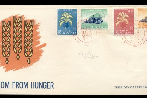 Indonesia-1963-FFH-Freedom-From-Hunger-FAO-FDC