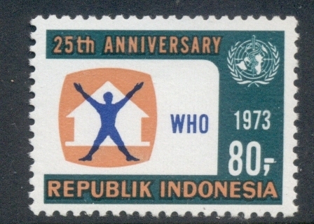 Indonesia-1973-WHO-25th-Anniversary-Muh