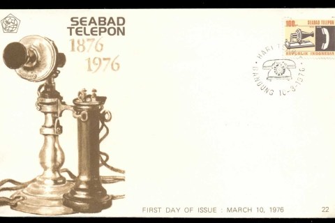 Indonesia-1976-Telephone-Centenary_1