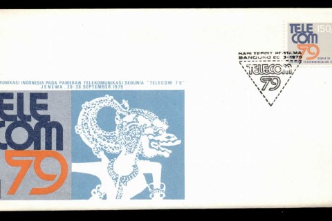 Indonesia-1979-World-Telecommunications-Exhibition-FDC