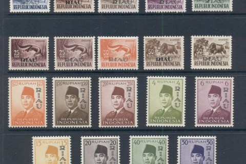 Indonesia-Riau-1957-64-Opts-Wildlife