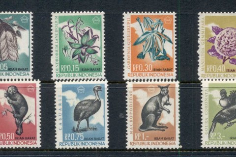 Indonesia-West-Irian-1968-Plants-Wildlife-MUH