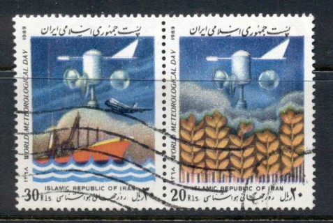 Iran-1989-World-Meterological-Day-FU