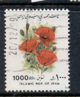 Iran-1993-Flowers-Asst-1000r-FU-2