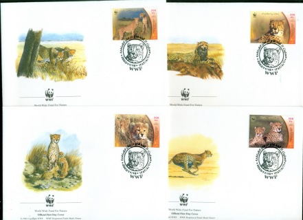 Iran-2003-WWF-Leopard-4xFDC