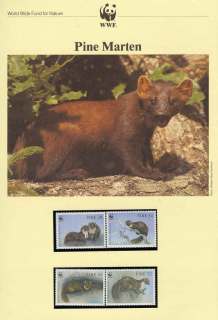 Ireland-1992 WWF Pine Marten