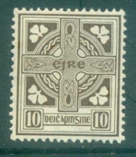 Ireland-1922-23-10d-Celtic-Cross-MLH-lot78560