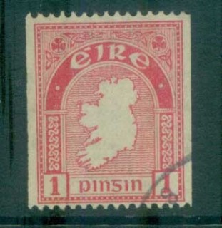 Ireland-1922-23-1d-Map-of-Ireland-Coil-FU-lot78547