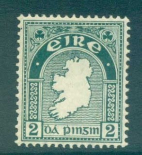 Ireland-1922-23-2d-Map-of-Ireland-MLH-lot78552