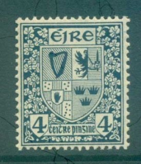 Ireland-1922-23-4d-Coat-of-Arms-MLH-lot78556