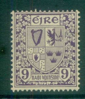 Ireland-1922-23-9d-Coat-of-Arms-MLH-lot78559