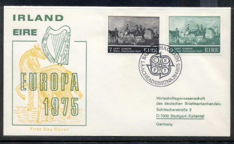 Ireland-1975-Europa-Paintings-FDC