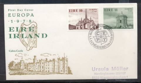 Ireland-1978-Europa-Architecture-FDC