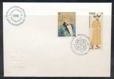 Ireland-1980-Europa-Celebrities-FDC