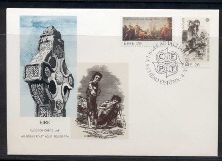 Ireland-1982-Europa-History-FDC