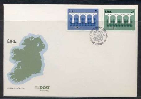 Ireland-1984-Europa-Bridge-FDC