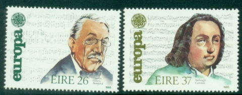 Ireland-1985-EUROPA-Stamps-European-Music-Year-MUH