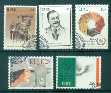 Ireland-1986-Anniversaries-Centenaries-FU-lot78831