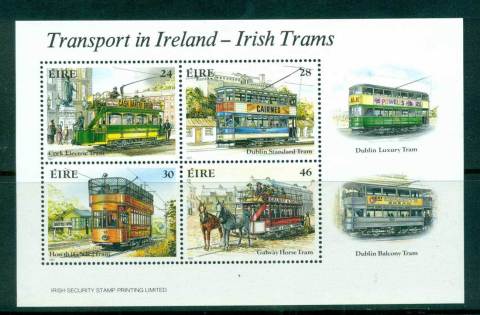 Ireland-1987-Trams-MS-MUH-lot57384