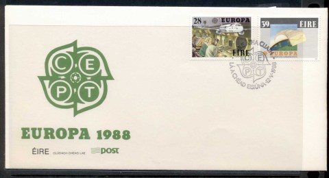 Ireland-1988-Europa-Transport-Communication-FDC