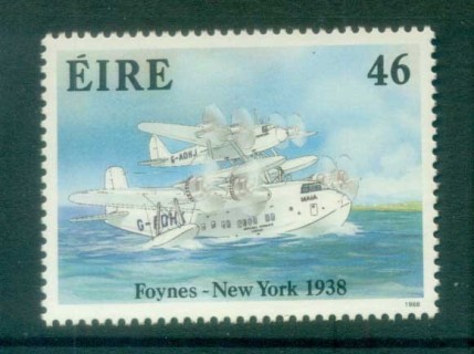 Ireland-1988-Transatlantic-Seaplane-MUH-lot78850