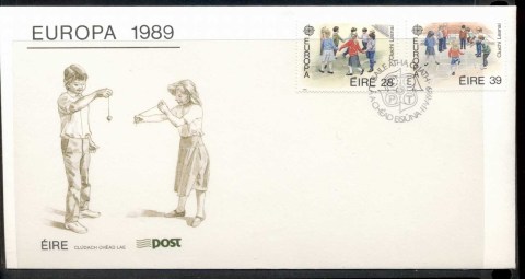 Ireland-1989-Europa-Childrens-Play-FDC