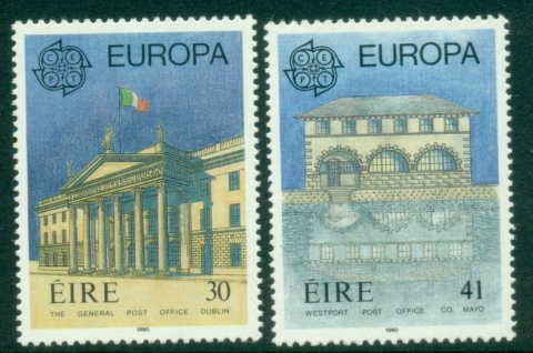 Ireland-1990-EUROPA-Stamps-Post-Offices-MUH_2