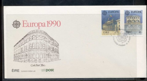 Ireland-1990-Europa-Post-Offices-FDC