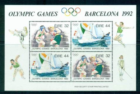 Ireland-1992-Barcelona-Olympics-MS-MUH-lot57391