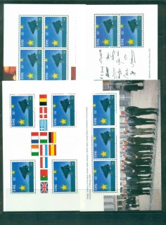 Ireland-1992-Single-European-Market-4x-Booklet-Panes-MUH-lot58598