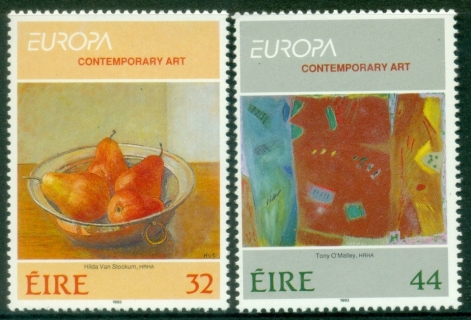 Ireland-1993-EUROPA-Stamps-Contemporary-Art-MUH_1