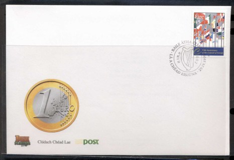 Ireland-1999-Council-of-Europe-FDC