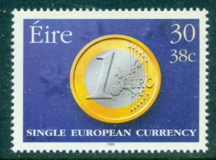 Ireland-1999-Introduction-of-the-Euro-MUH