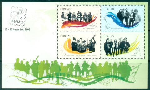 Ireland-2006-Traditional-Irish-Music-Groups-Belgica-MS-MUH