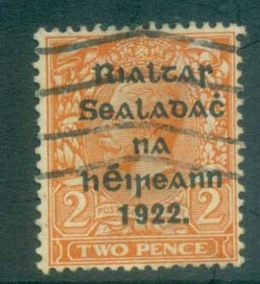 Ireland-1922-2d-orane-Die-II-Provisional-Ot-Blue-Blk-14-jpg-5x16mm-Thom-FU-lot78434.jpg