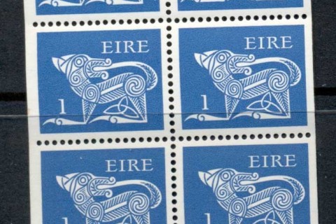 Ireland-1971-75-Dog-Brooch-1p-booklet-pane-MUH