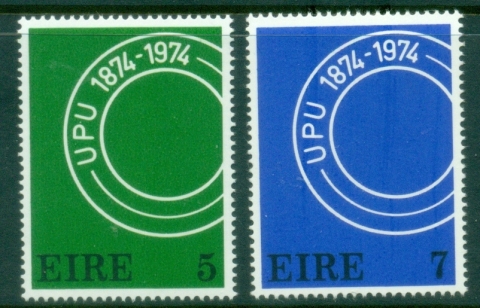 Ireland-1974-UPU-centenary-MUH