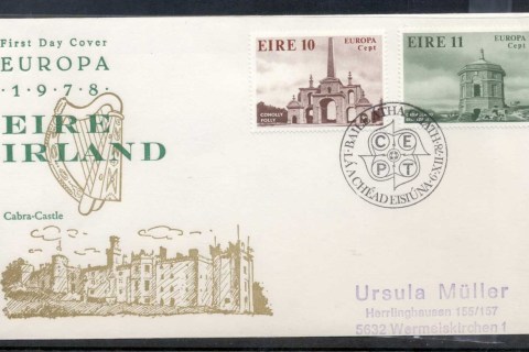 Ireland-1978-Europa-Architecture-FDC