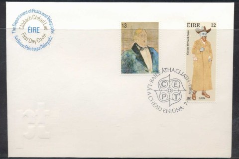 Ireland-1980-Europa-Celebrities-FDC
