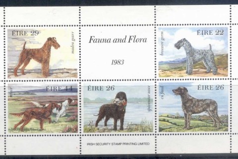 Ireland-1983-Dog-Drawings-MS-MUH