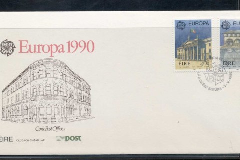 Ireland-1990-Europa-Post-Offices-FDC