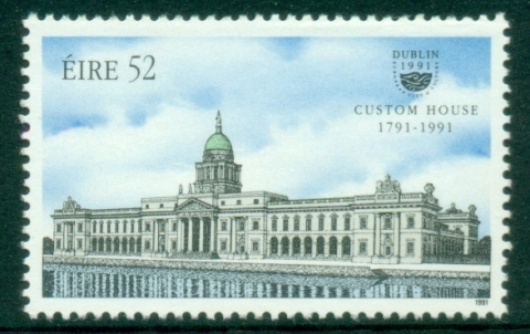 Ireland-1991-Custom-House-MUH